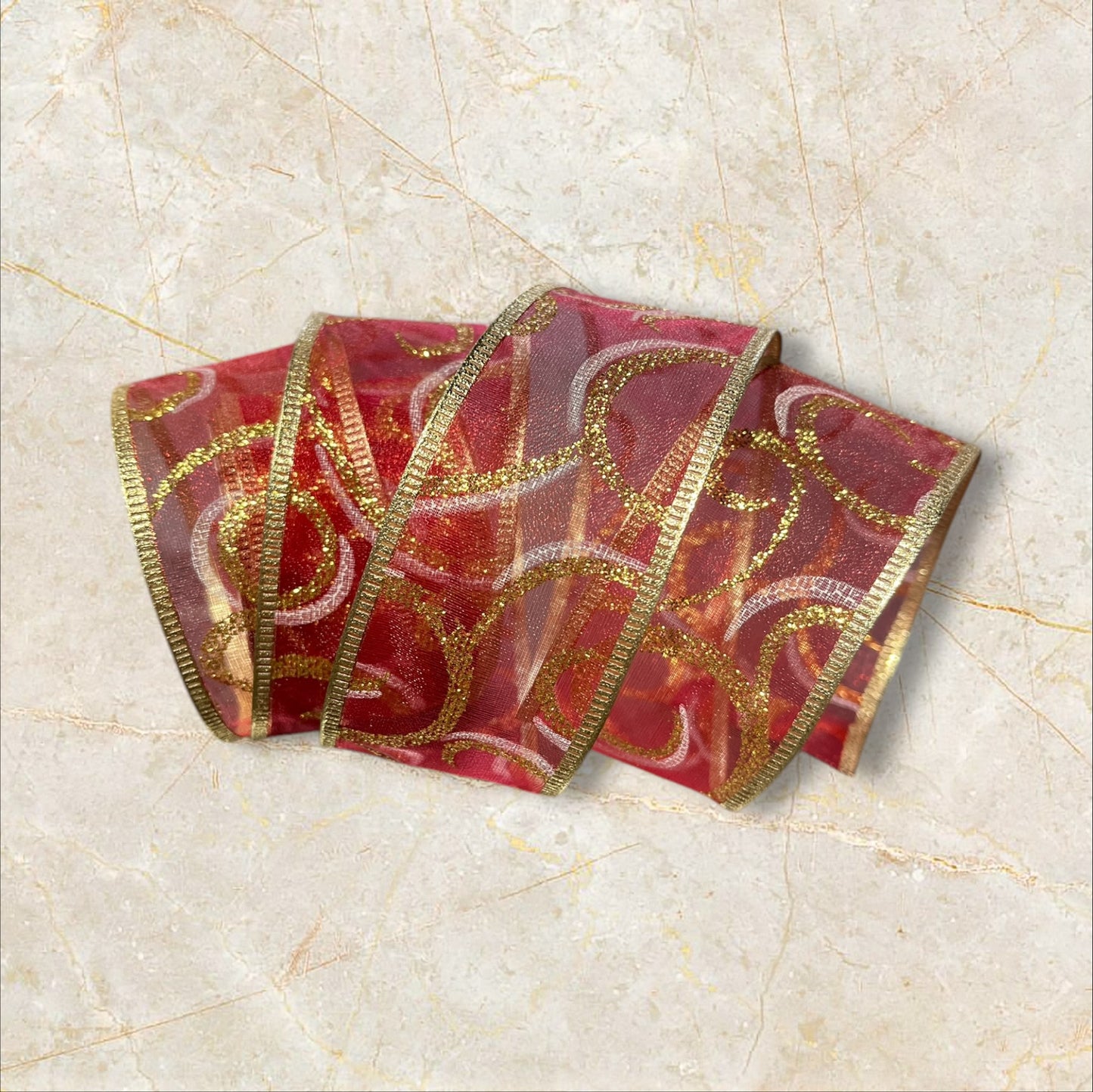 Christmas Craft Ribbon 1 1/2” wide