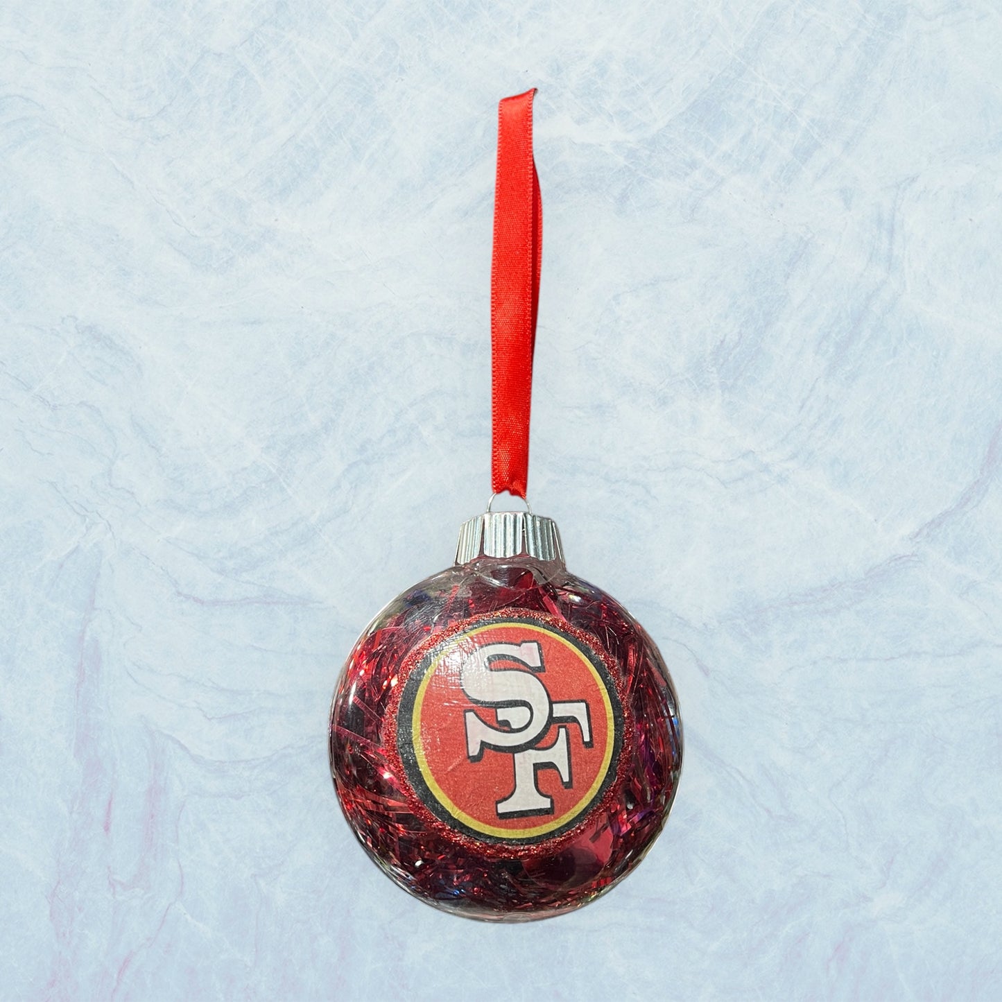 Team Ornament round flat