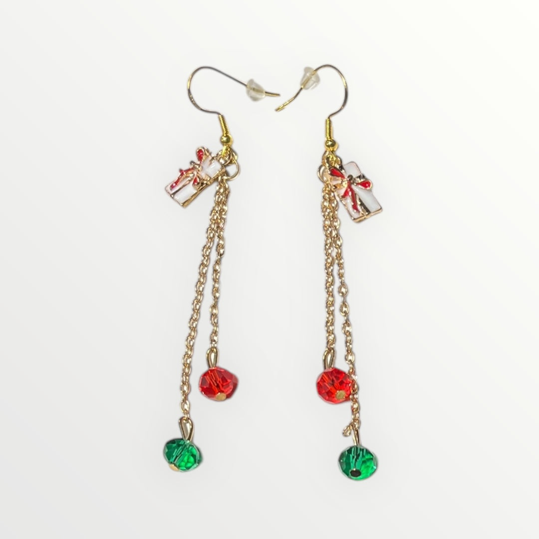 Christmas Gift dangling earrings