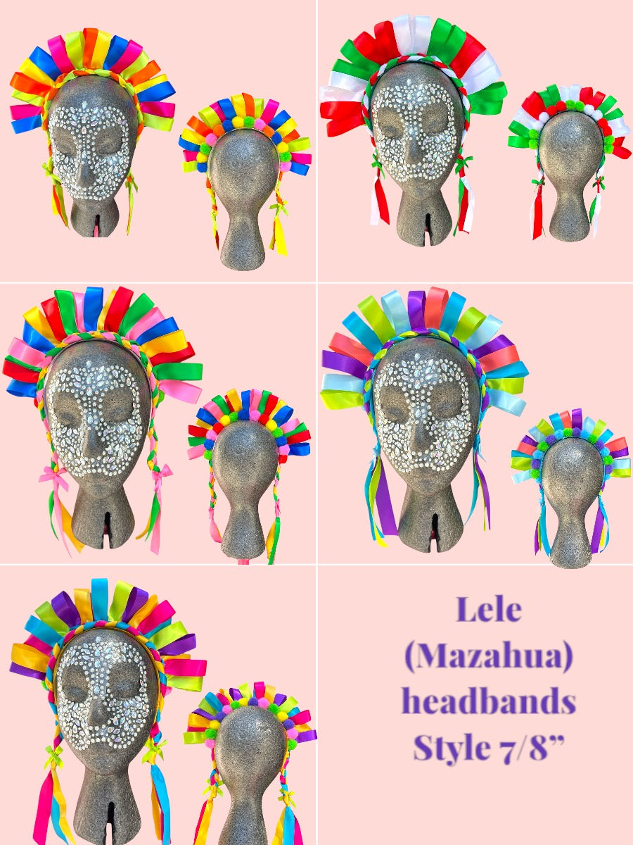 Mazahua (Lele) Headband/ Diadema Medium