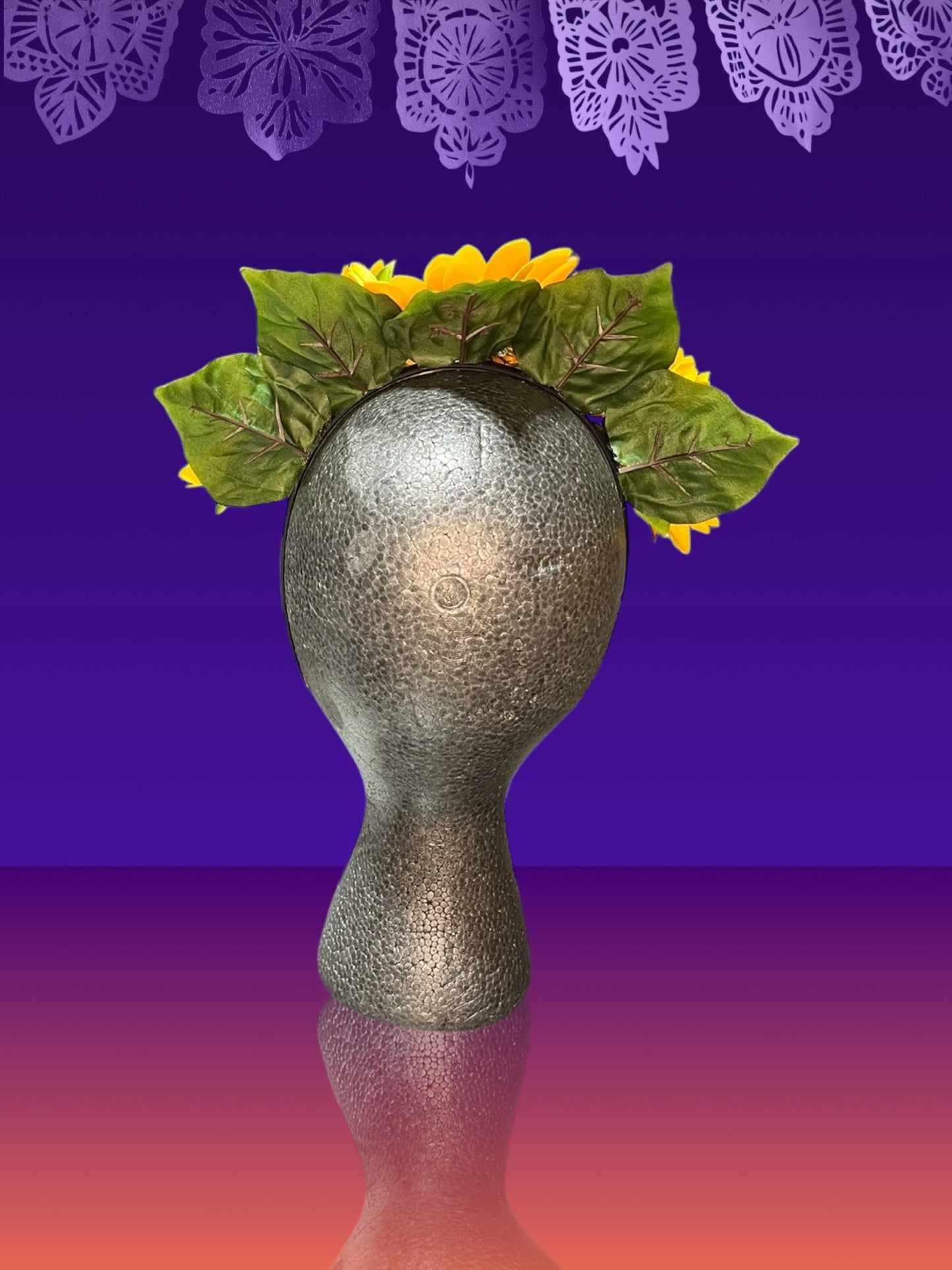 Sunflower Crown Headband #3