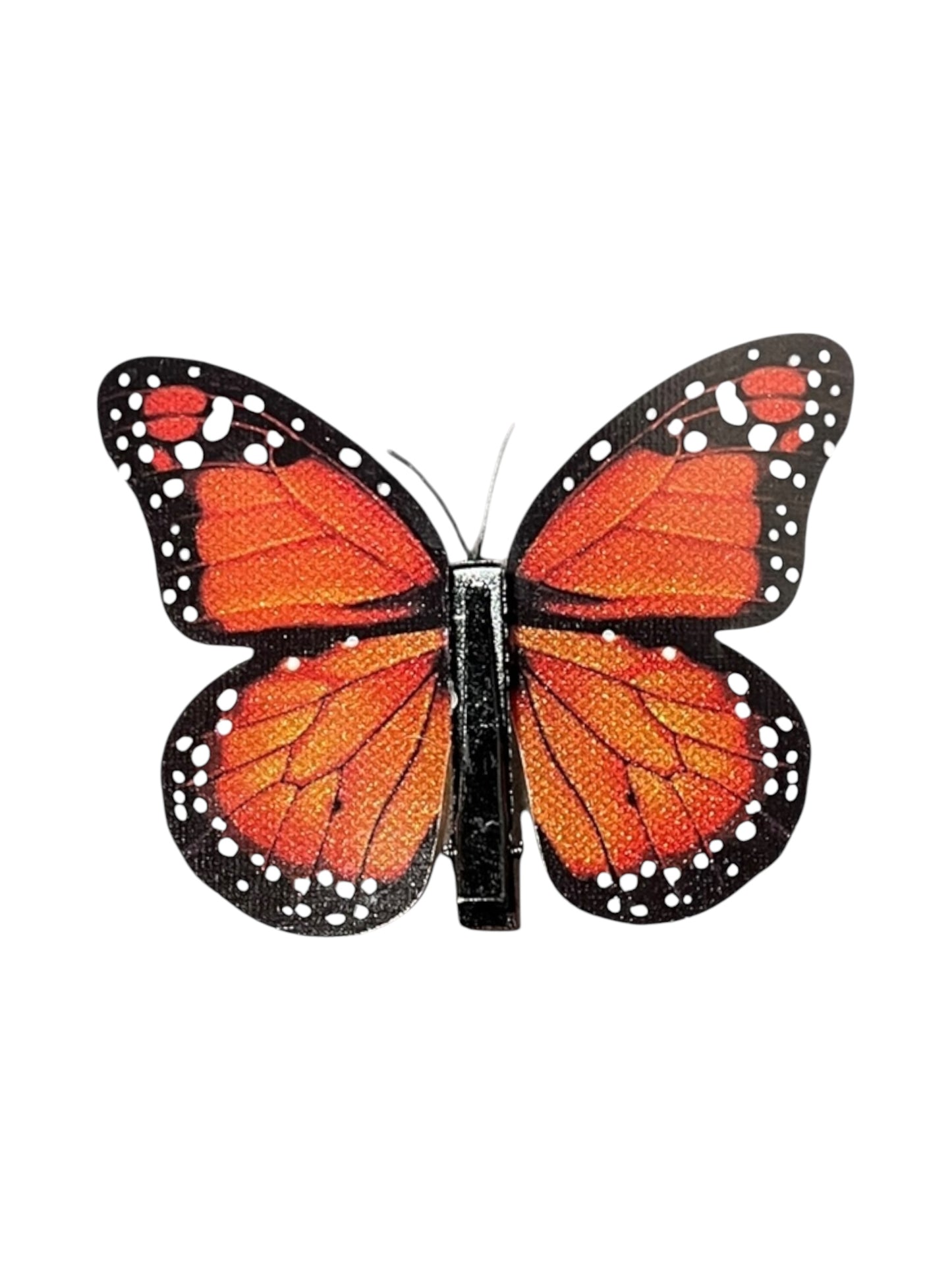 Monarch Butterfly Hair Clip