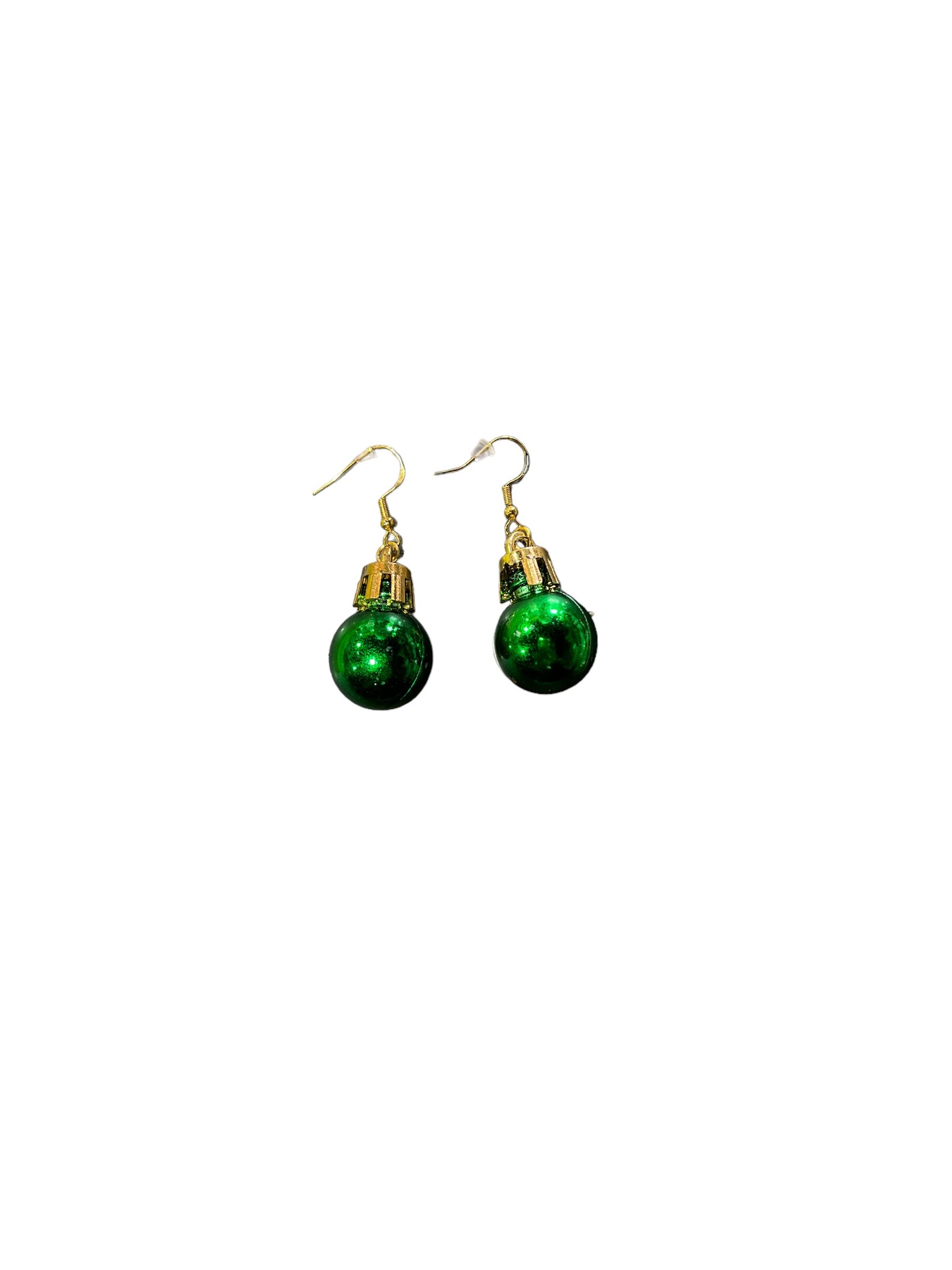 Christmas ornament earrings