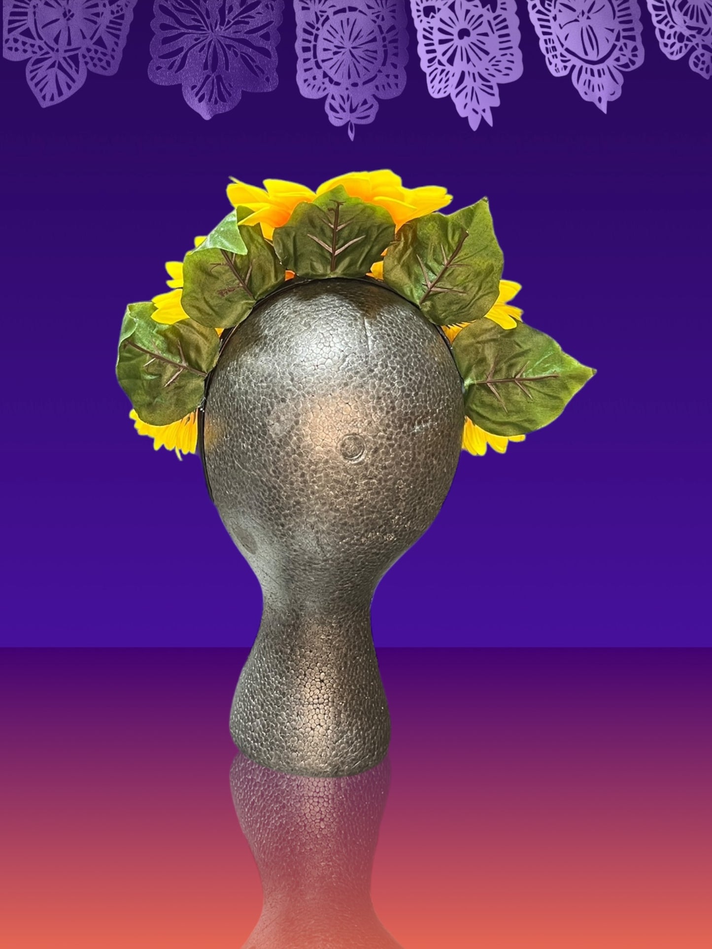 Sunflower Crown Headband