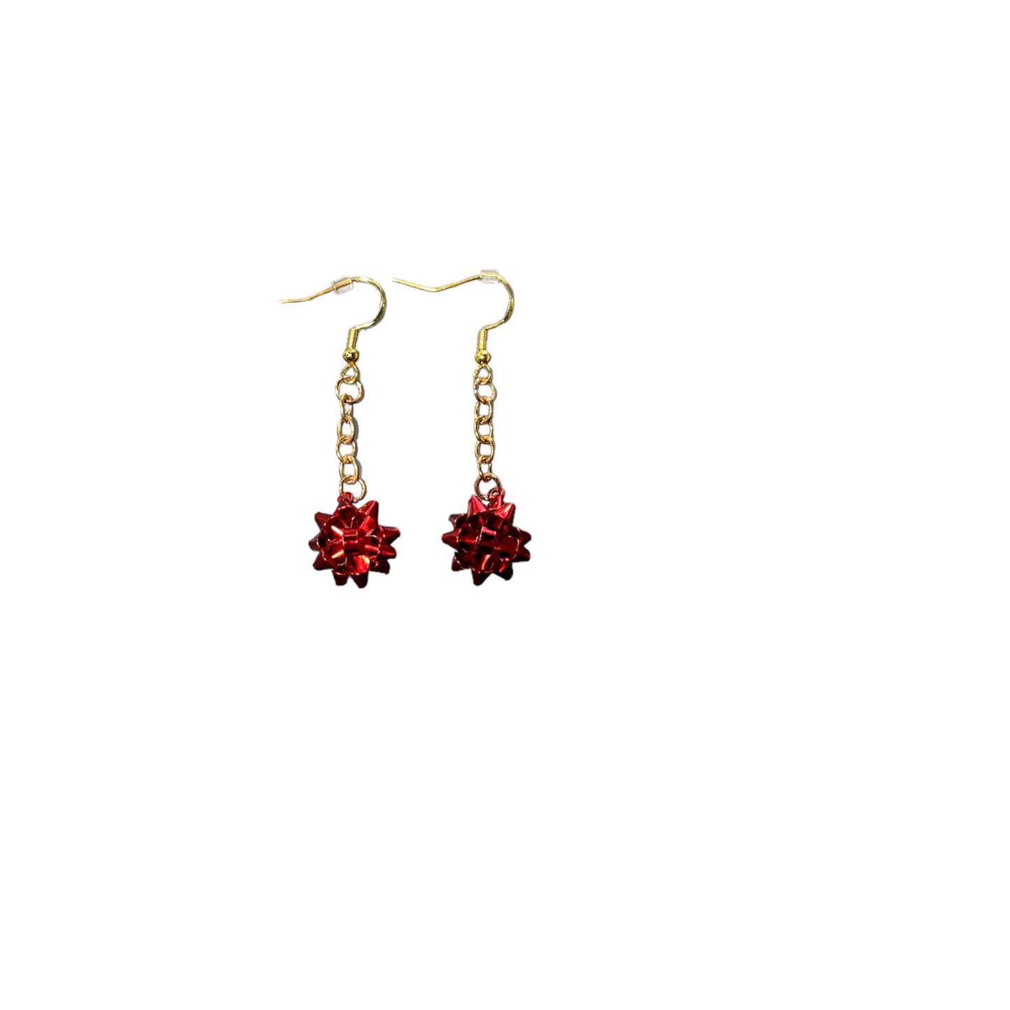 Gift bow earrings