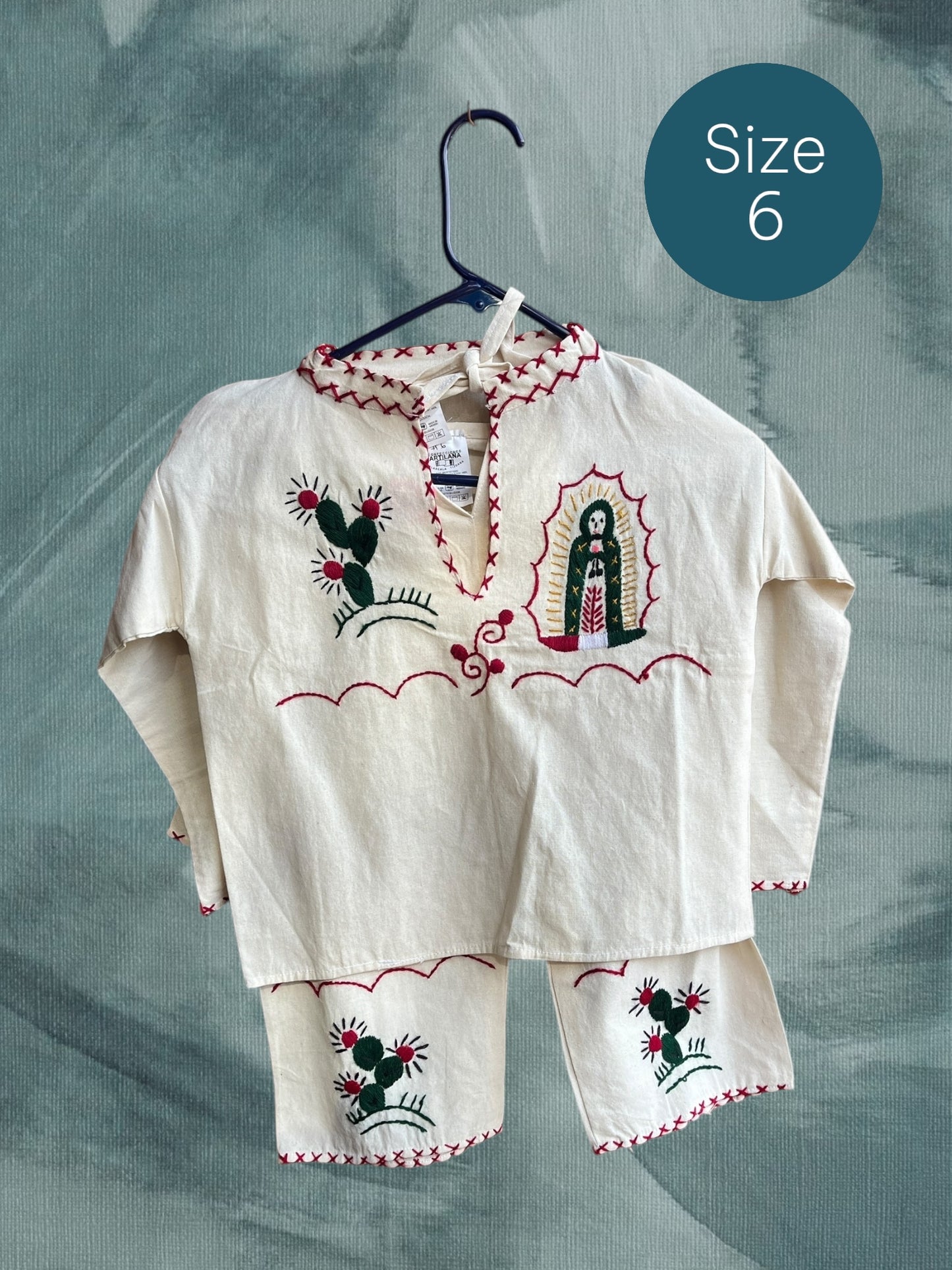 Traje de Niño Virgen de Guadalupe