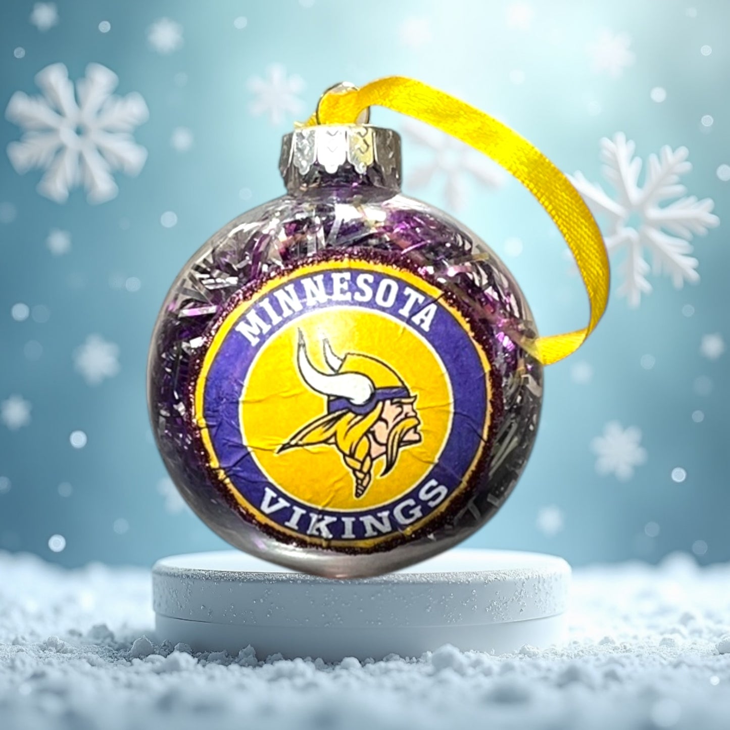 Team Ornament round 2”