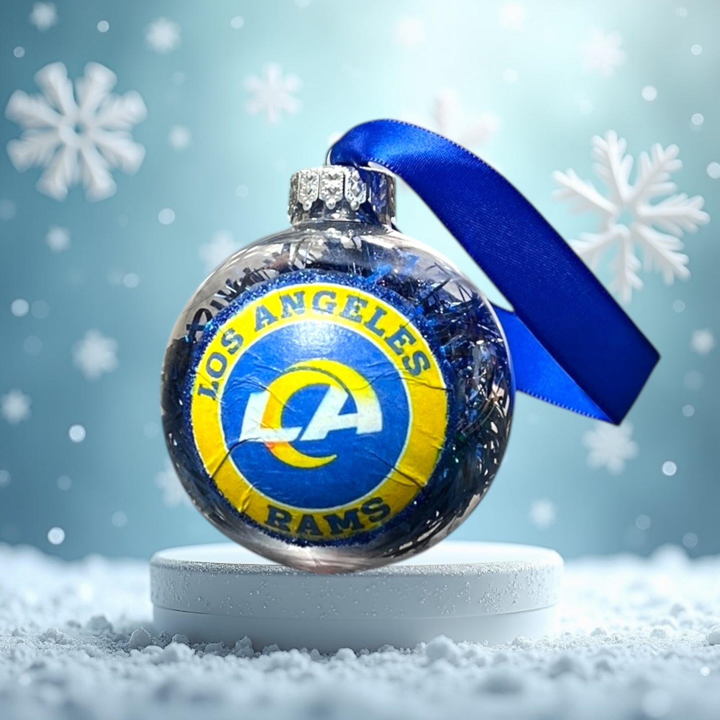 Team Ornament round 2”