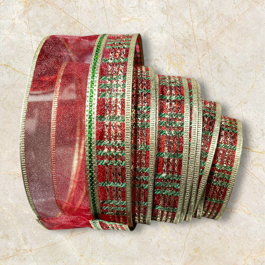 Christmas Craft Ribbon 2 1/2”