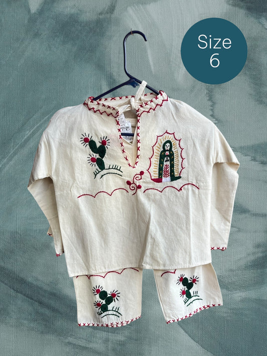 Traje de Niño Virgen de Guadalupe