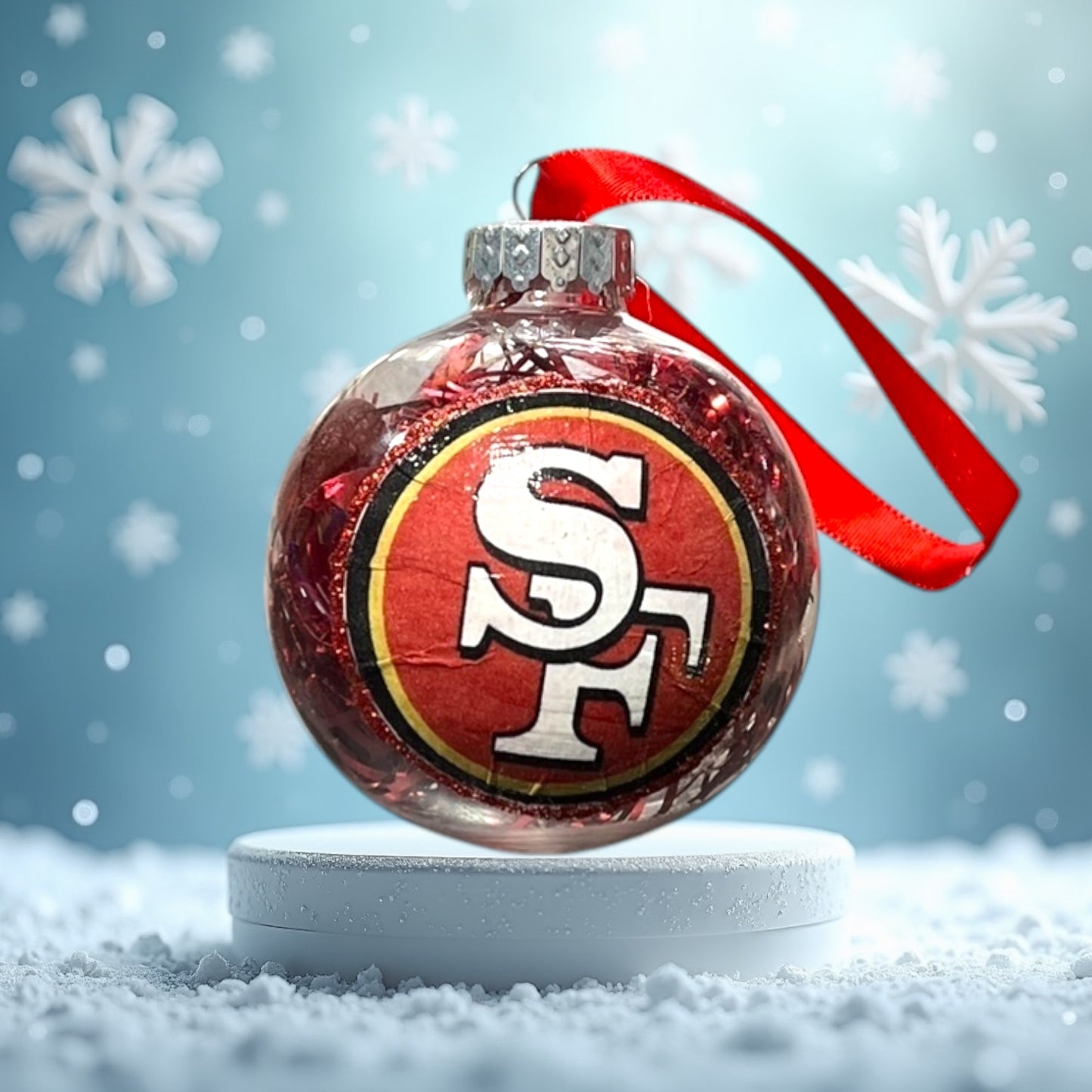 Team Ornament round 2”