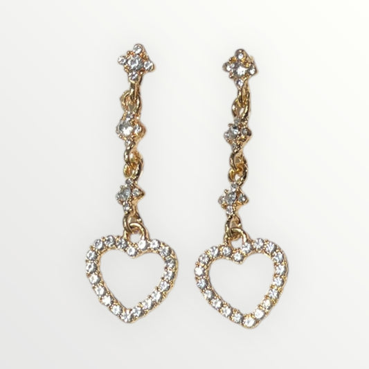 Heart Dangle Earrings