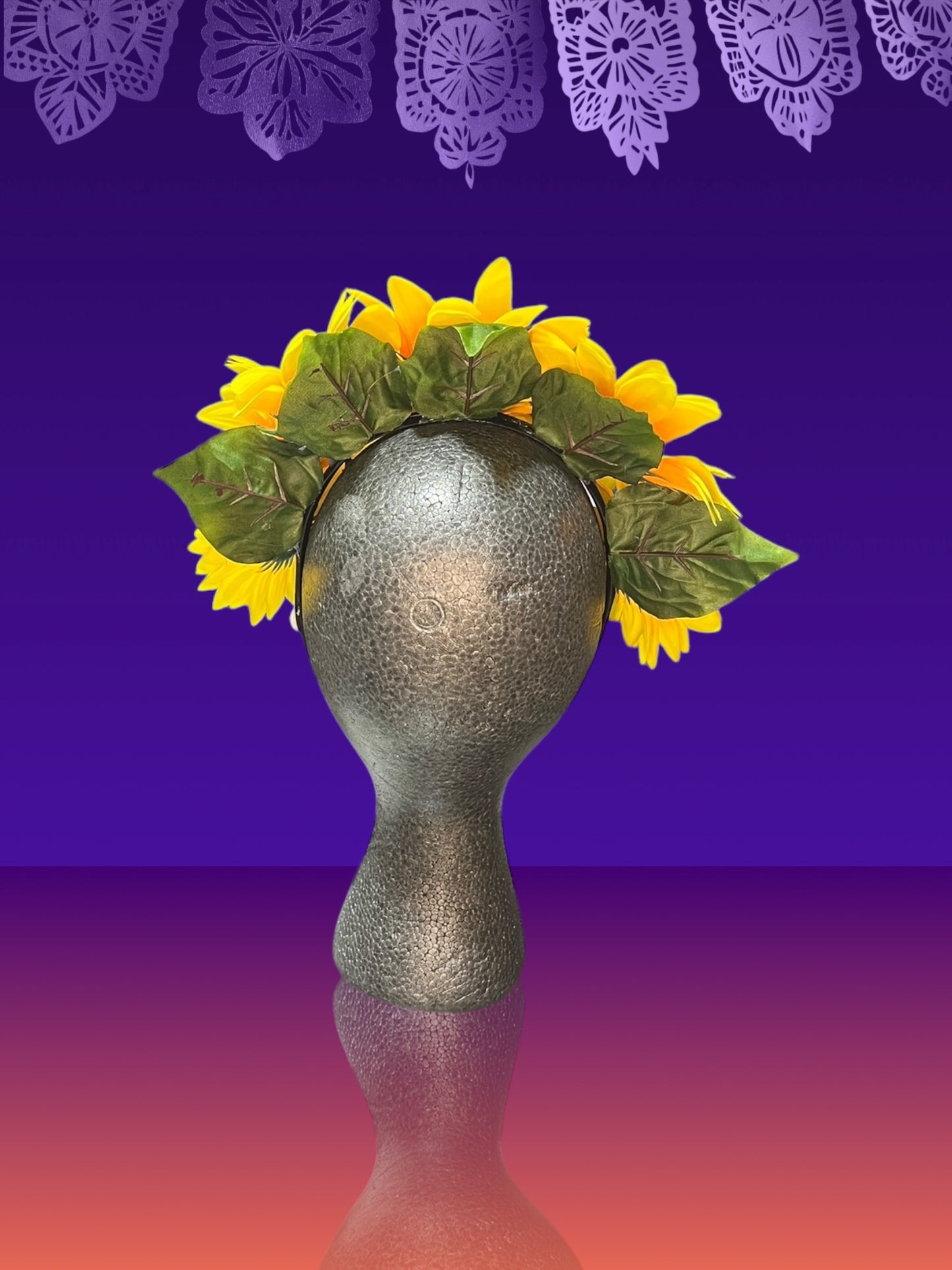 Sunflower Crown Headband #2